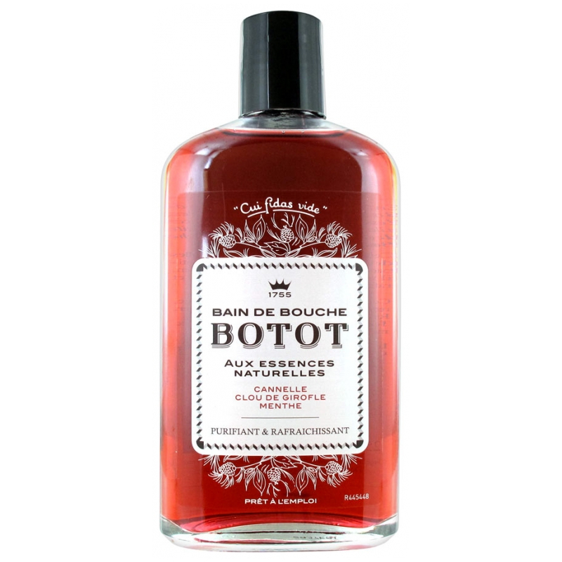 Botot Bain de Bouche Cannelle Clou de Girofle Menthe - 250 ml