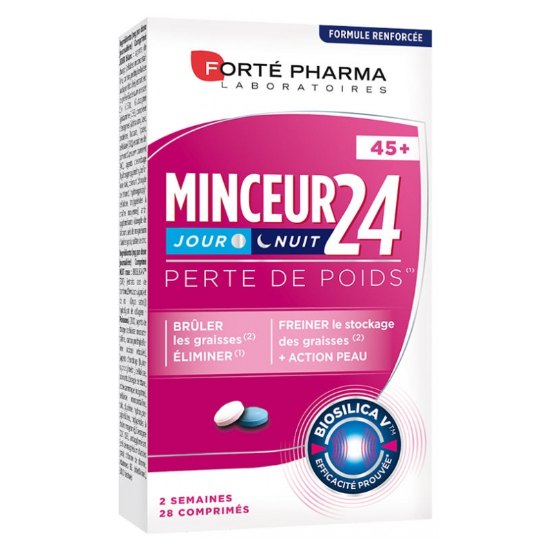 Forté Pharma Minceur 24 45+ Jour et Nuit - 28 Comprimés