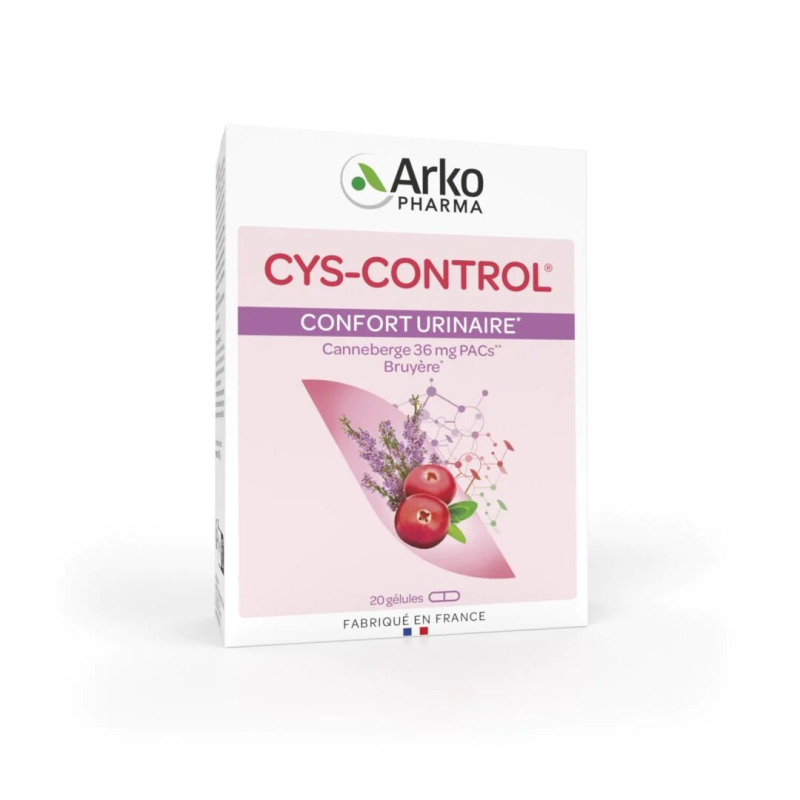 Arkopharma Cys-Control Confort Urinaire - 20 Gélules