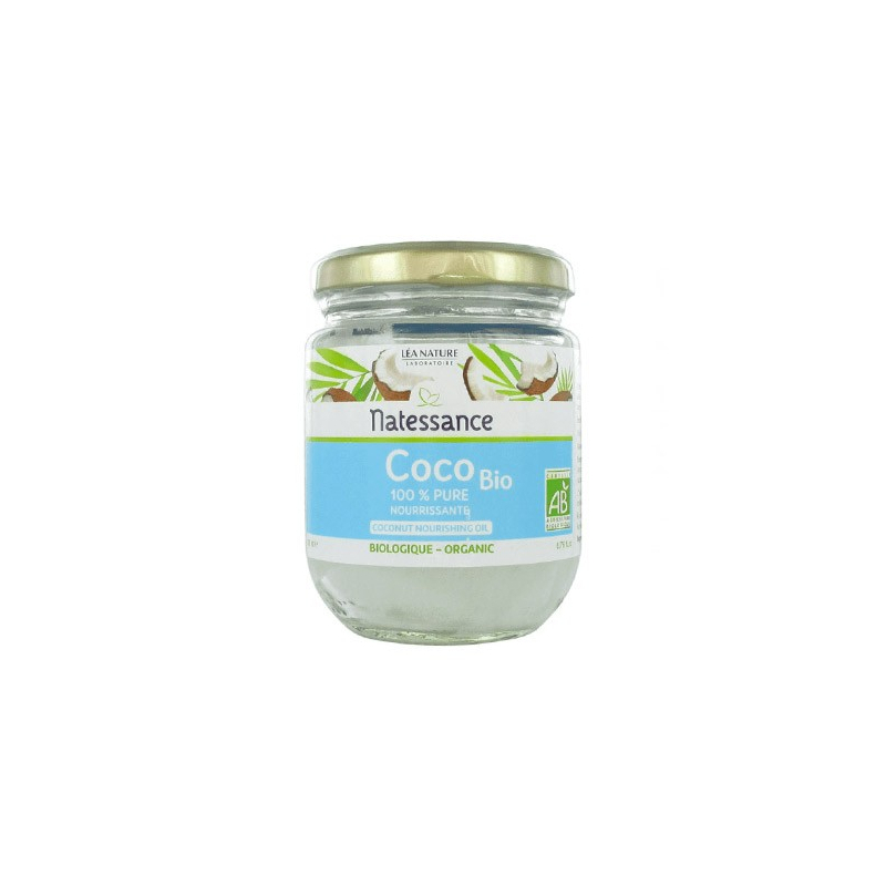 Natessance Huile de Coco Bio Pot - 200ml