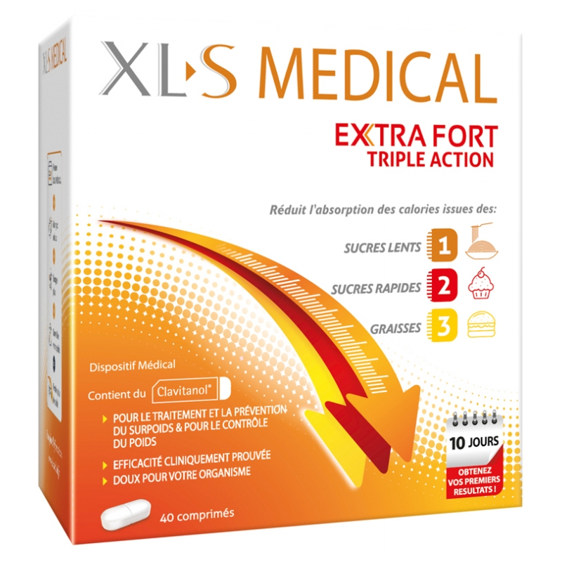 XLS Medical Extra Fort - 40 Comprimés