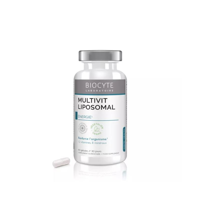 Biocyte multivit liposomal - 60 gélules