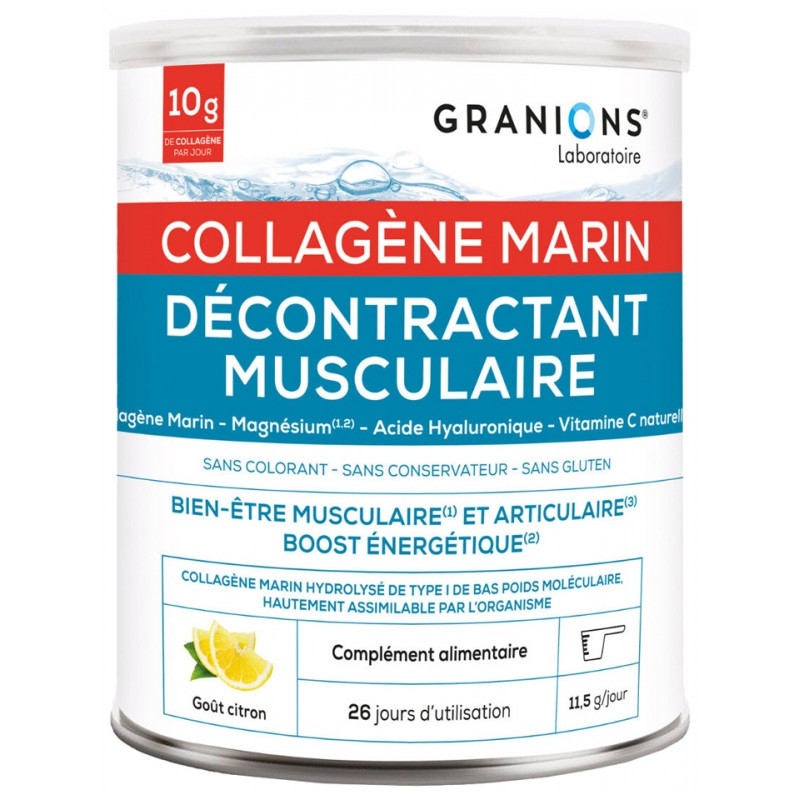  Granions Collagène marin Décontractant musculaire - 300g