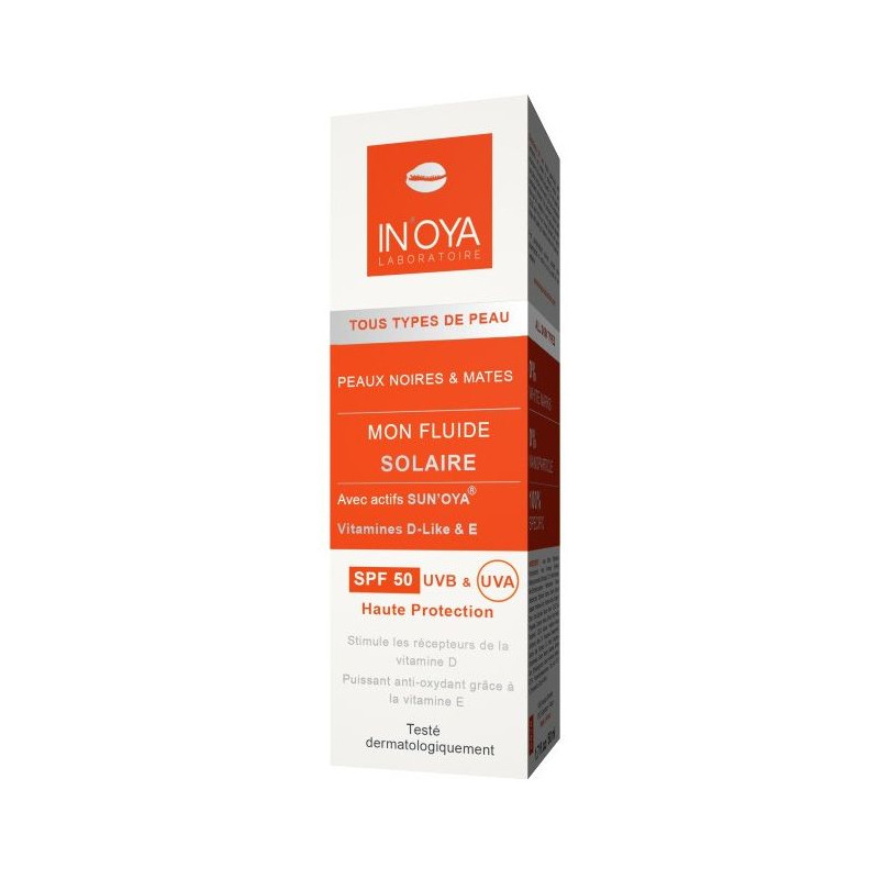 Inoya LABORATOIRE SUN’OYA Mon Fluide Solaire SPF50 - 50ml