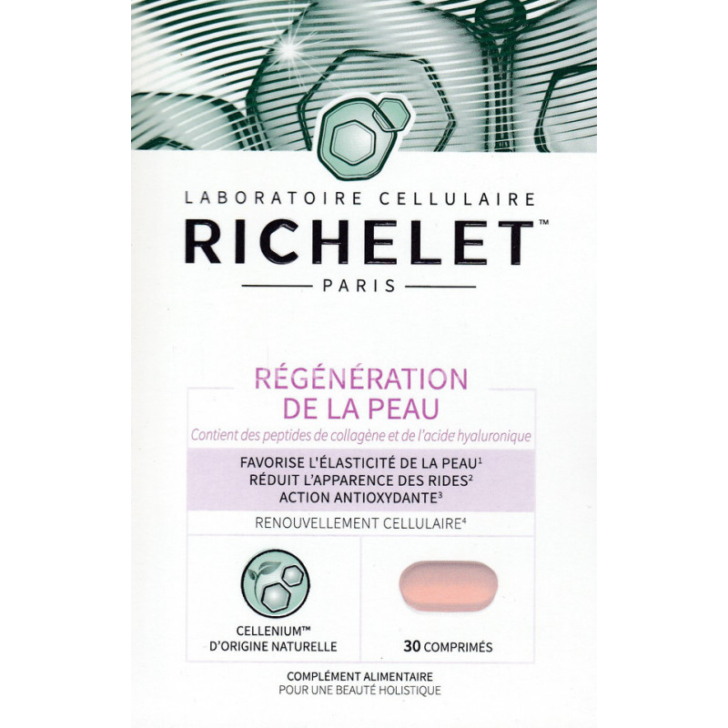 Richelet Régénération De La Peau - 30 Comprimés 