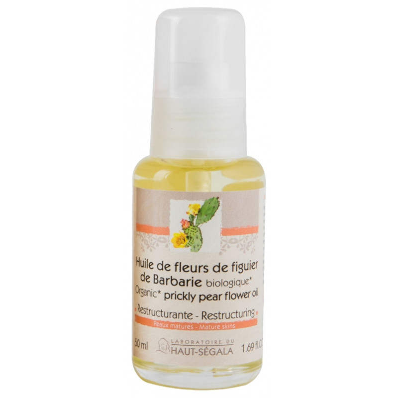 Laboratoire du Haut-Ségala Huile de Fleurs de Figuier de Barbarie Bio - 50 ml