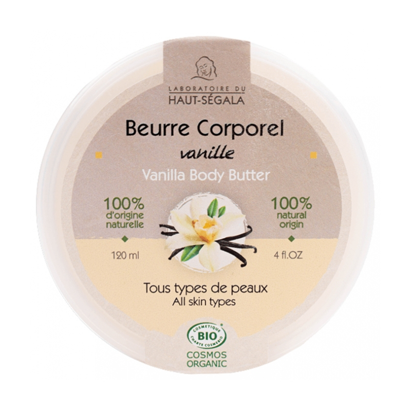 Laboratoire du Haut-Ségala Beurre Corporel Vanille Bio - 120 ml