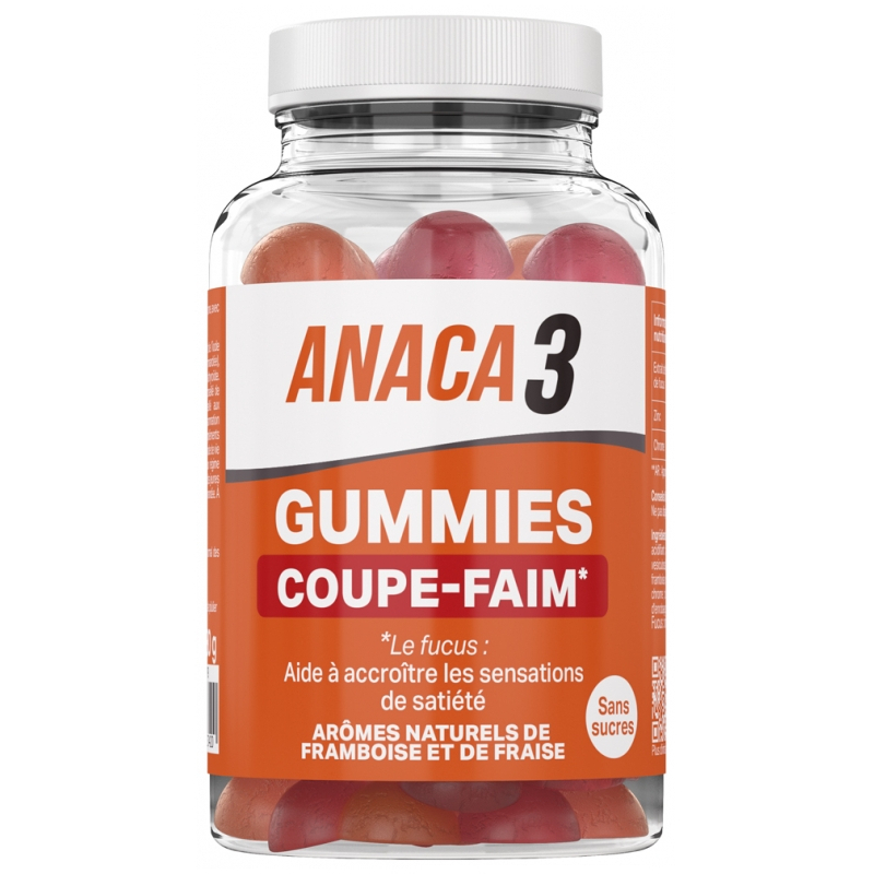 Anaca3 Gummies Coupe-Faim - 60 Gummies