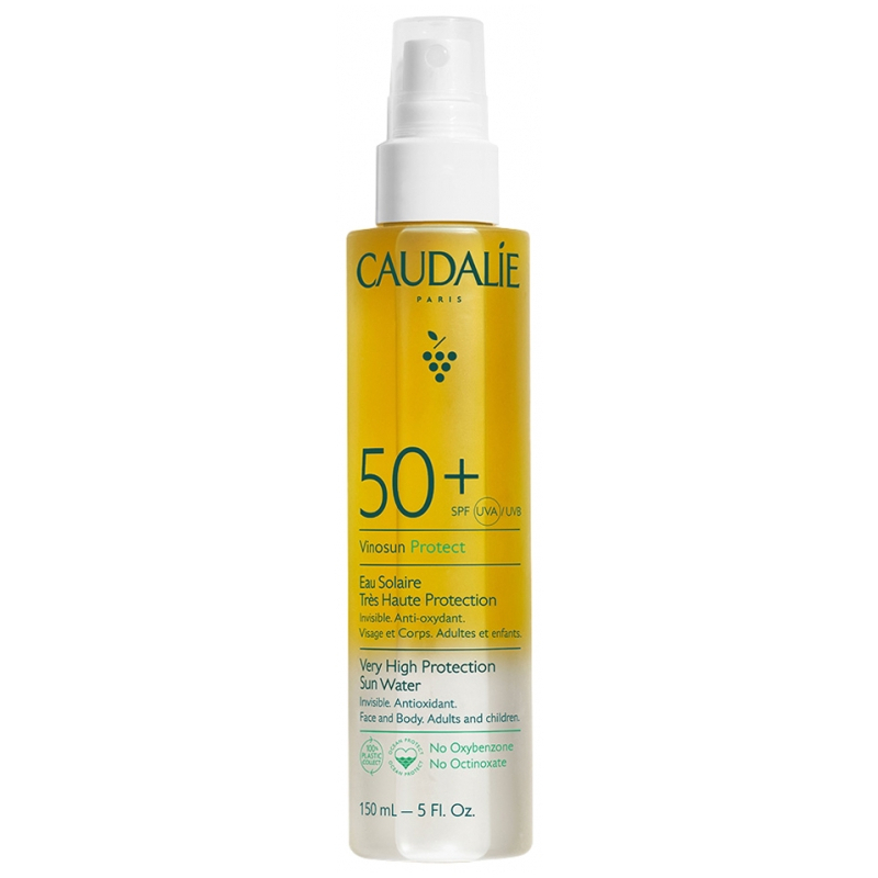 Caudalie Vinosun Protect Eau Solaire Très Haute Protection SPF50+ - 150 ml