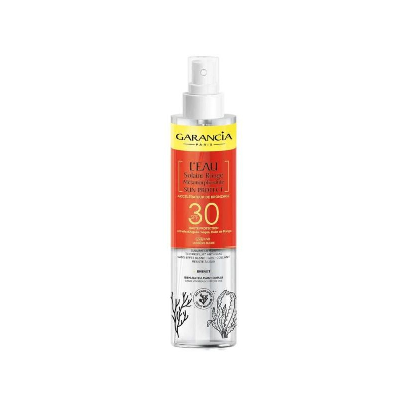 Garancia Sun Protect SPF30 L'Eau Solaire Rouge Métamorphosante - 150ml 