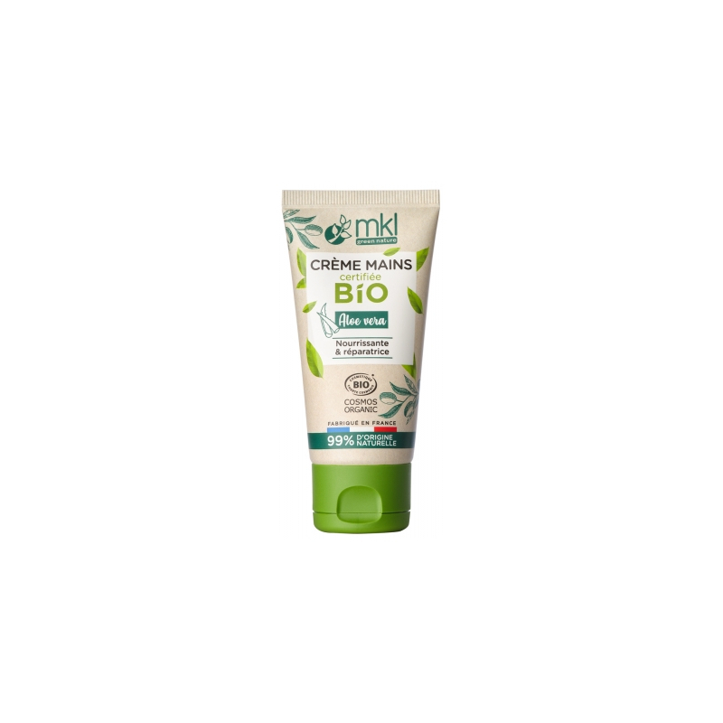 MKL Green Nature Crème Mains Aloe Vera Bio - 50 ml