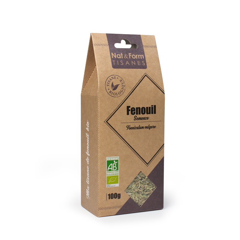 Nat & Form Tisane Fenouil Semence Bio - 100 g