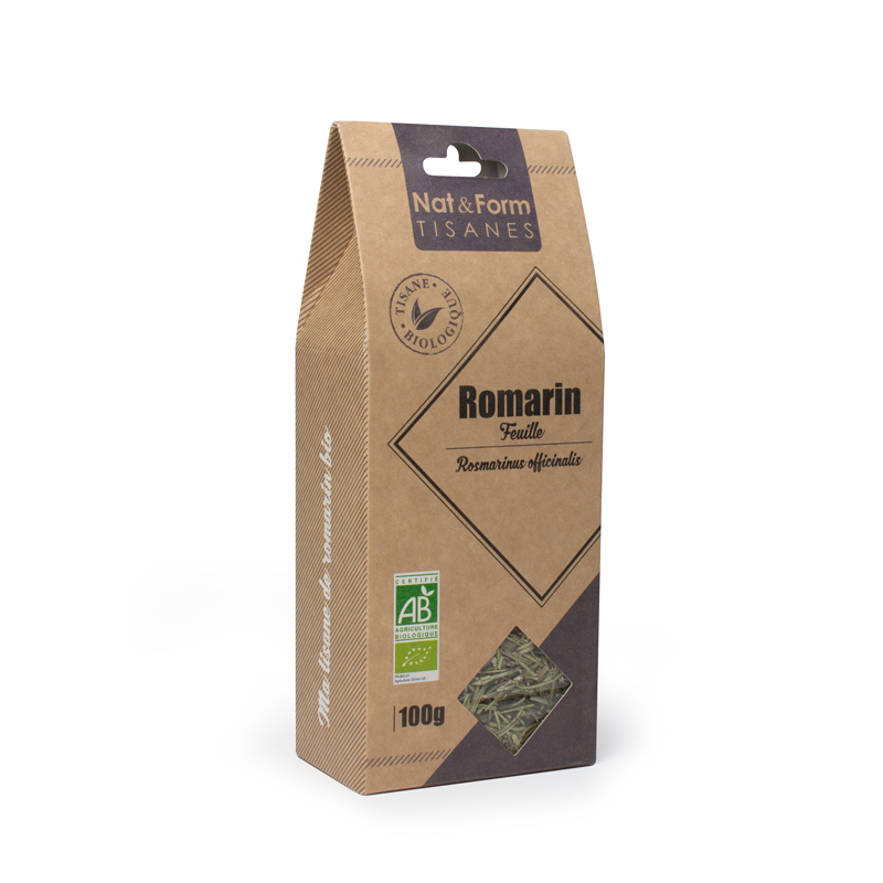 Nat & Form  Tisane bio Romarin feuille -  100 g