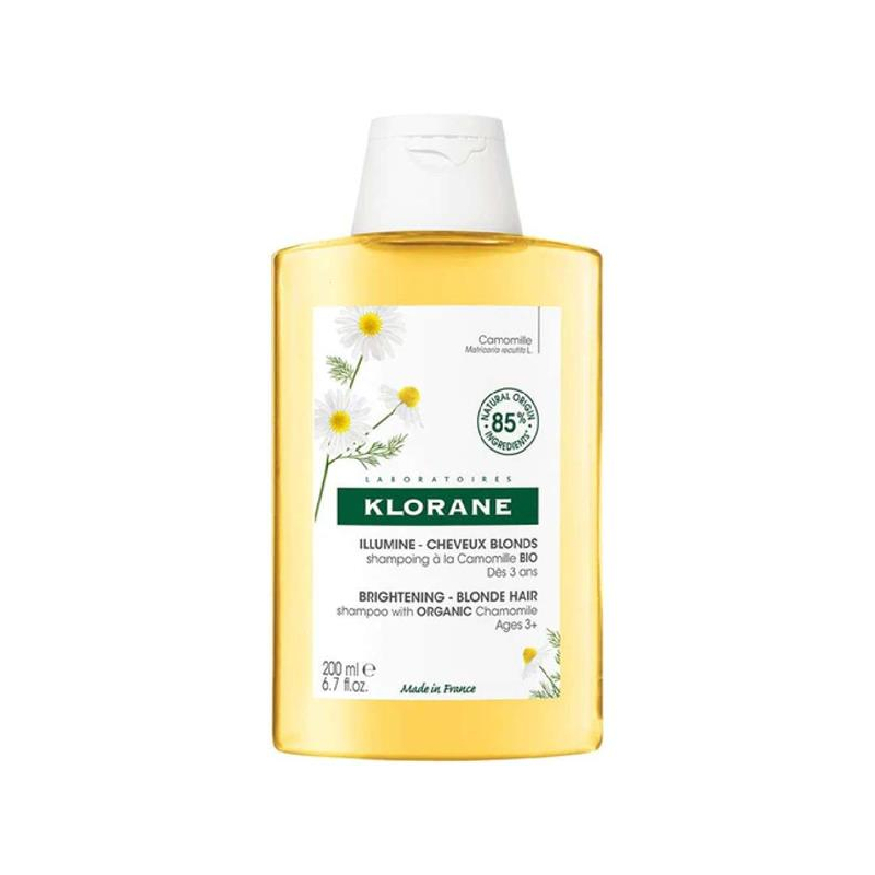 Klorane Shampoing à la Camomille Illumine Cheveux blonds - 200 ml