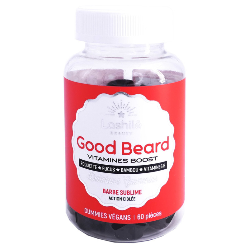 Lashilé Beauty Good Beard - 60 gummies