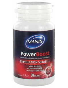 Manix Power Boost - 30 Gélules