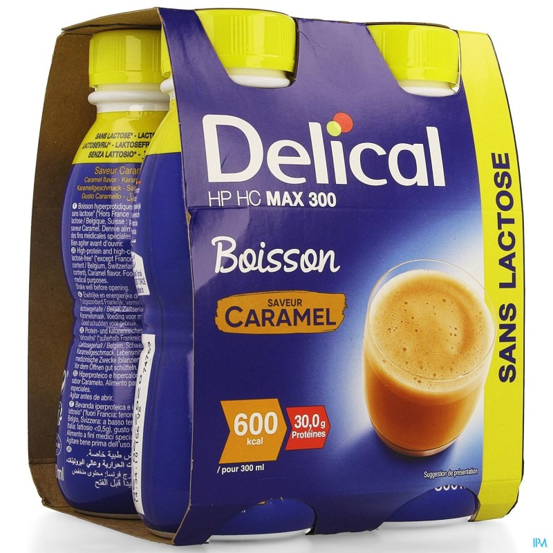 Delical Max 300 Caramel - 4x300ml