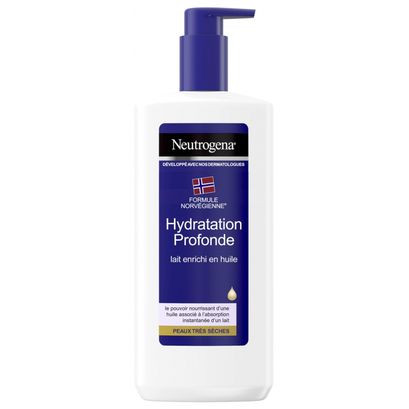 Neutrogena Hydratation Profonde Lait Enrichi en Huile - 400 ml