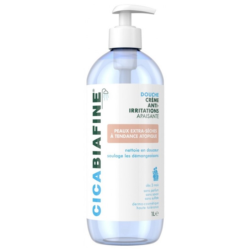 CicaBiafine Douche Crème Anti-Irritations Apaisante - 1 L