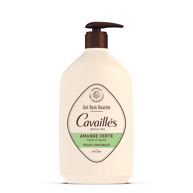 ROGE CAVAILLES Gel Bain Douche Amande Verte - 1L