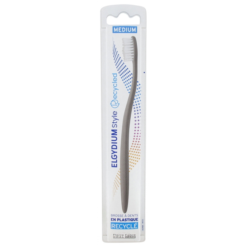 Elgydium Style Recycled Brosse à Dents Medium - 1 unité 