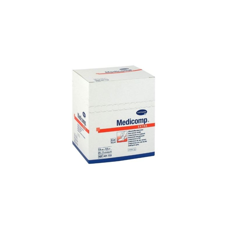 Medicomp Compresse Sterile 7cm5 X 7cm5 - 2 X25