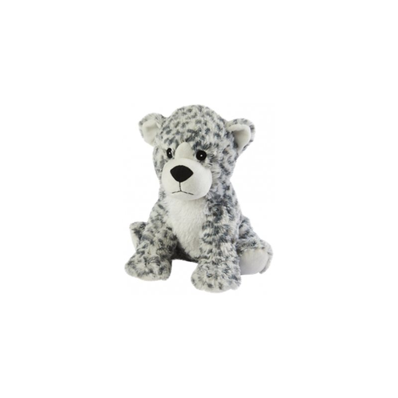  Soframar Bouillotte peluche Léopard blanc - 1unité 