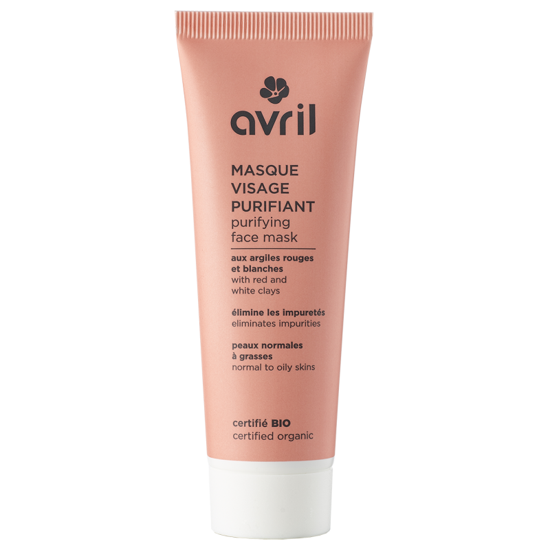 Avril Masque Visage Purifiant Bio - 50 ml