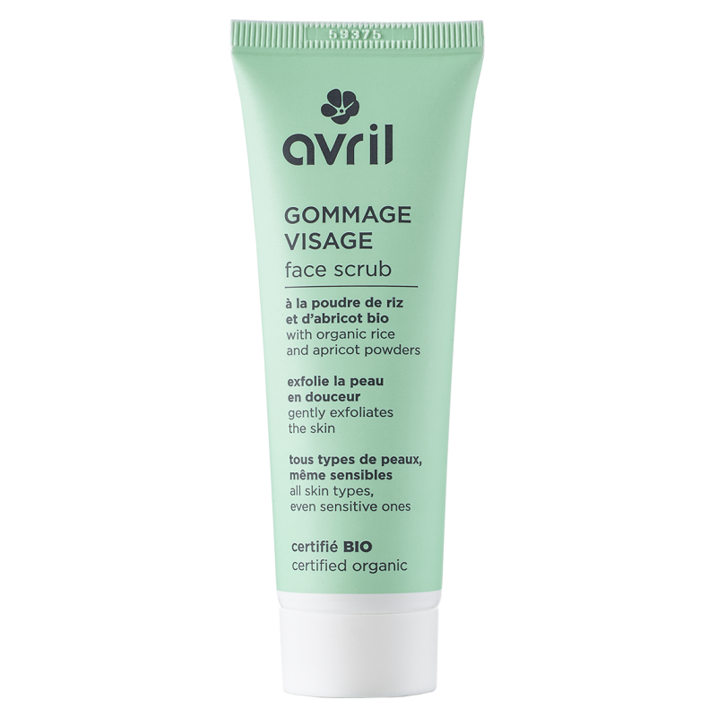 Avril Gommage visage Certifié bio - 50ml  