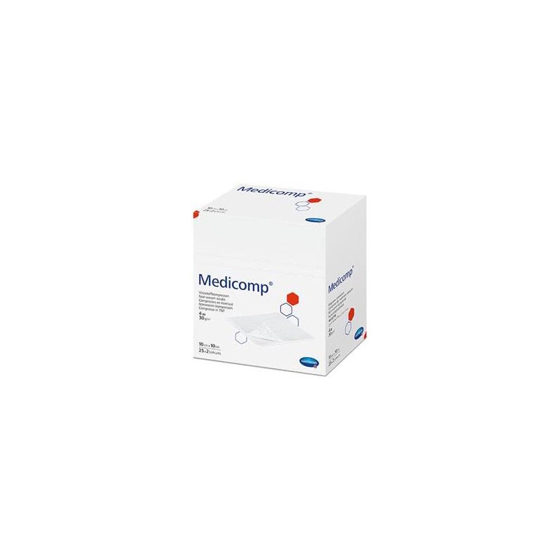 Hartmann Medicomp® compresse boîte 25x2 non Stérile