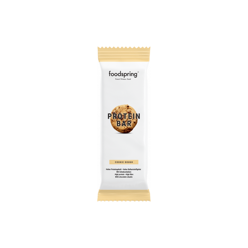 Foodspring Barre protéinée Pâte à Biscuits - 60g