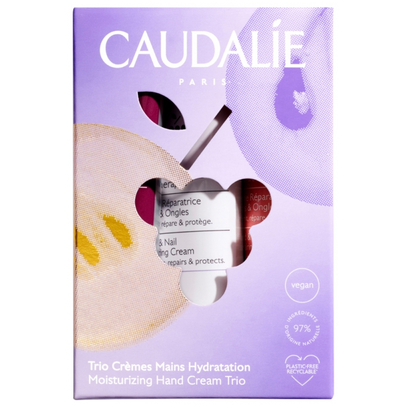 Caudalie Coffret Trio Crèmes Mains Hydratation