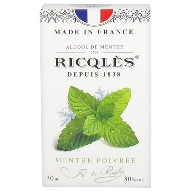 Ricqlès Alcool de Menthe Poivrée - 30 ml