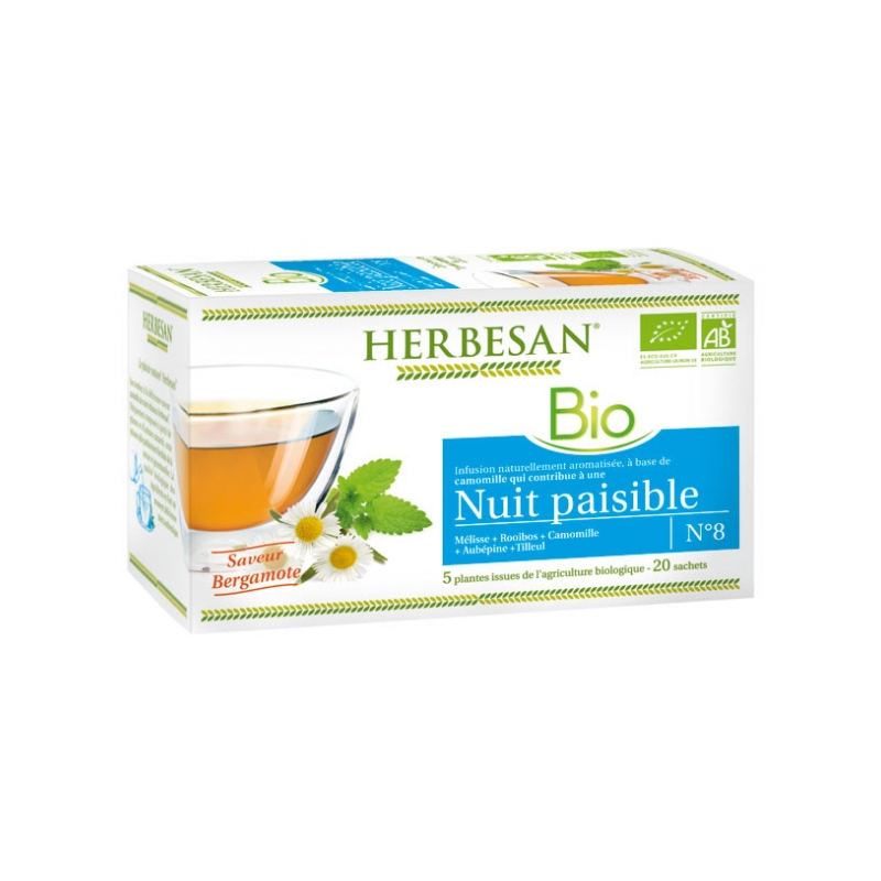 Herbesan Infusion Bio Relaxatio -  20 Sachets