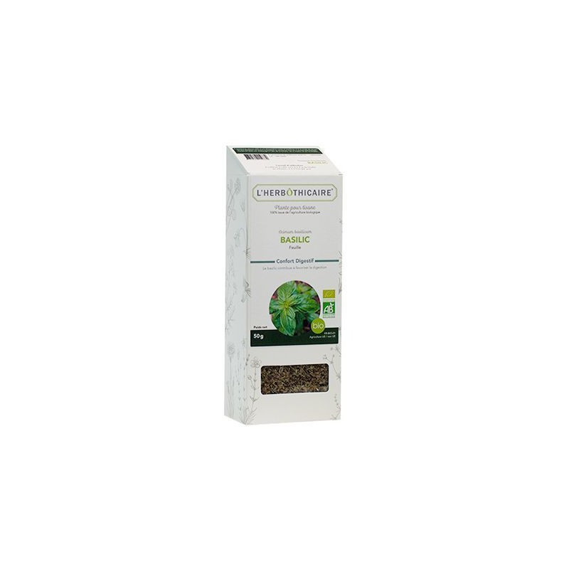 L'herbôthicaire tisane Basilic bio - 50g