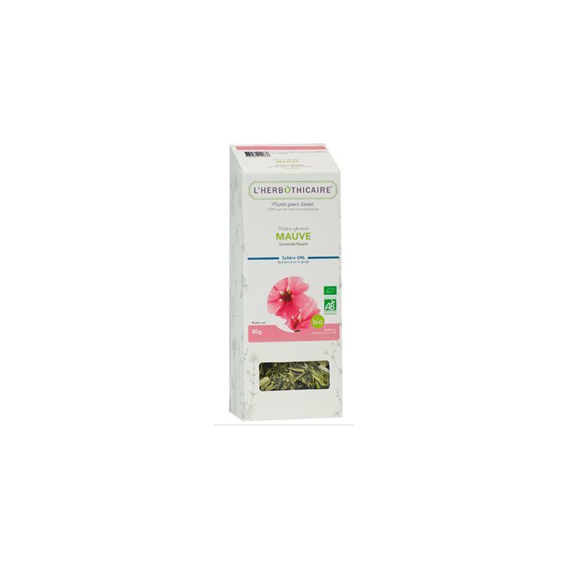 L'herbôthicaire Tisane mauve Bio- 30g