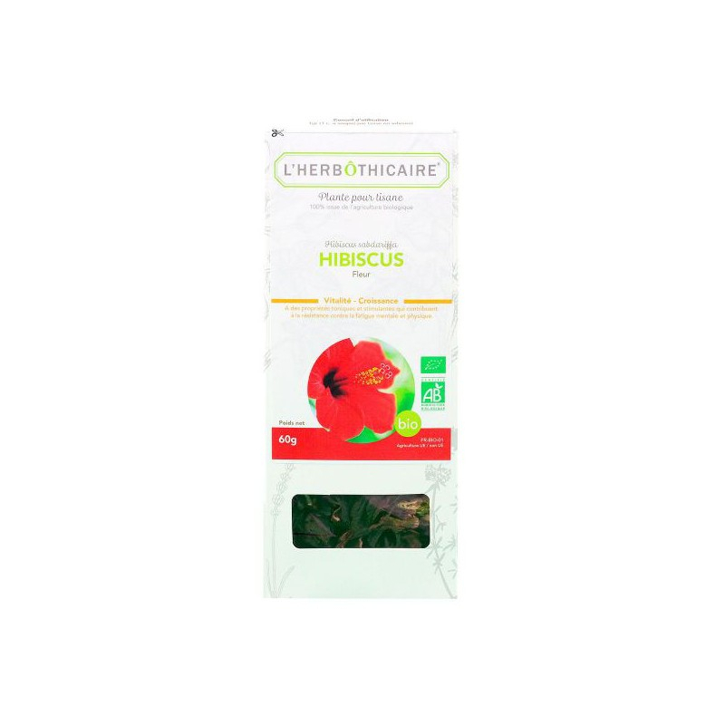 L'herbôthicaire tisane Hibiscus - 60g