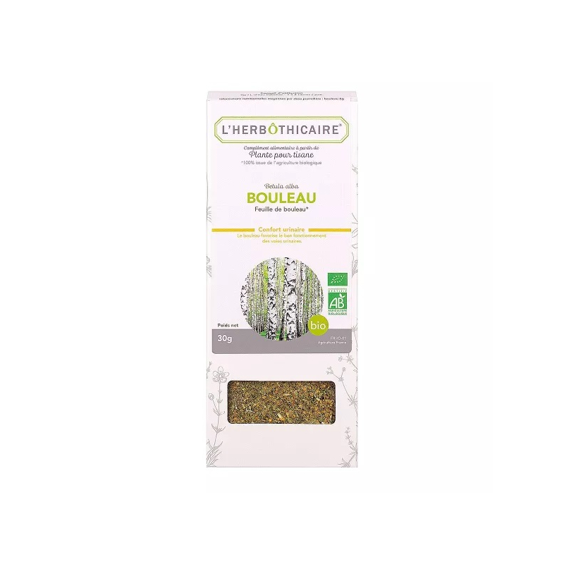 L'Herbothicaire  Plante tisane Bouleau - 30g