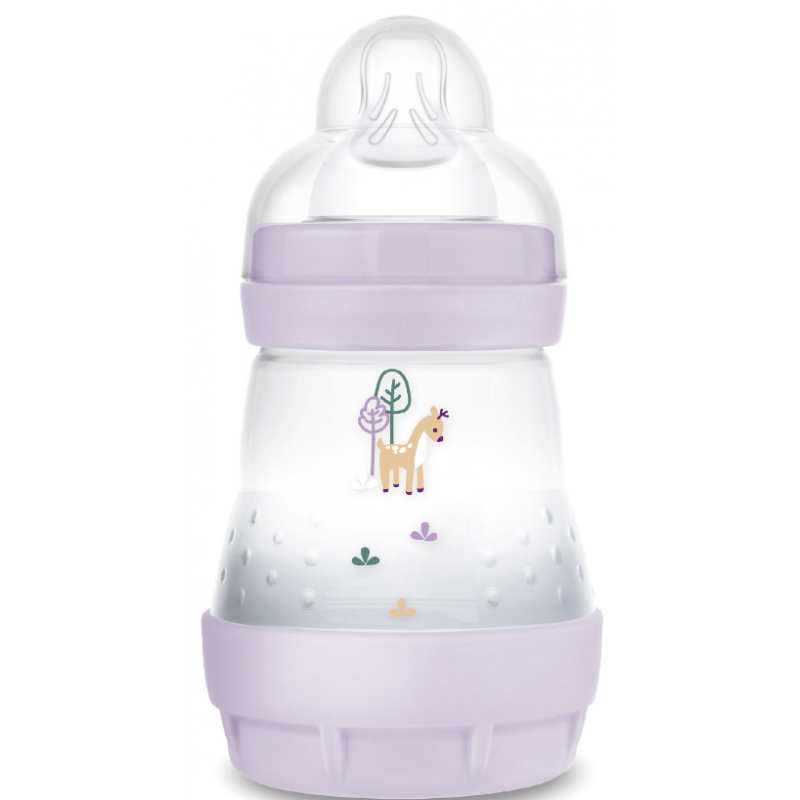 MAM Easy Start Biberon Anti-Colique Débit Lent Lila - 160ml 