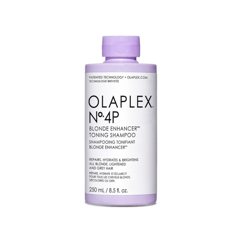 Olaplex N°4P Shampooing Tonifiant Blonde Enhancer - 250ml