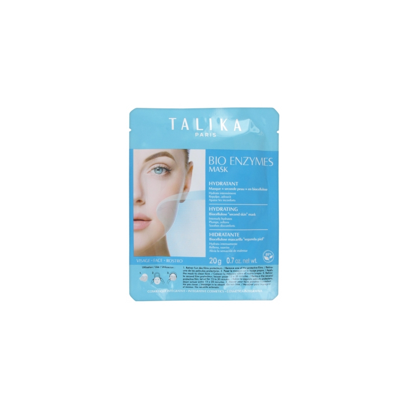 Talika Bio Enzymes Mask Masque Hydratant Seconde Peau - 20 g