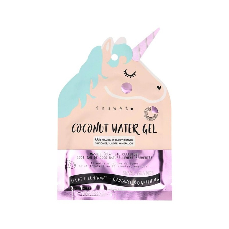 Inuwet Masque Visage Licorne Eclat - 30ml