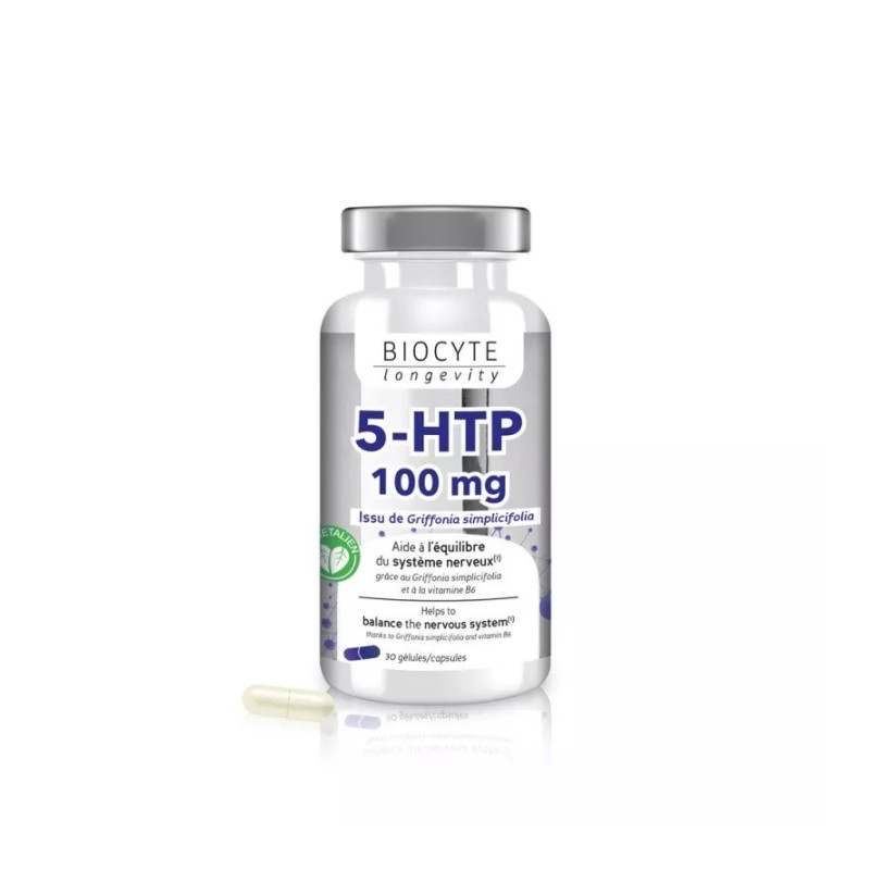 Biocyte Longevity 5-HTP 100mg - 30 gélules