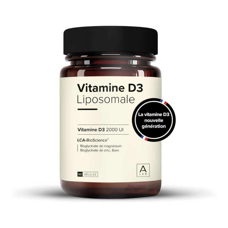 A-LAB Vitamine D3 Liposomale - 60 gélules