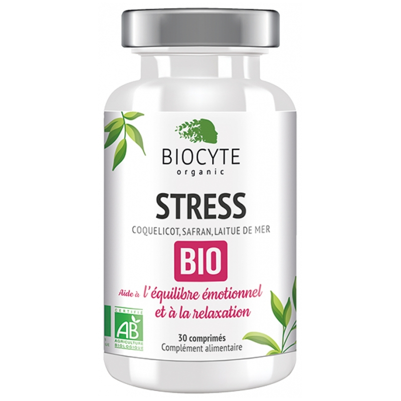 Biocyte Stress Bio - 30 Comprimés