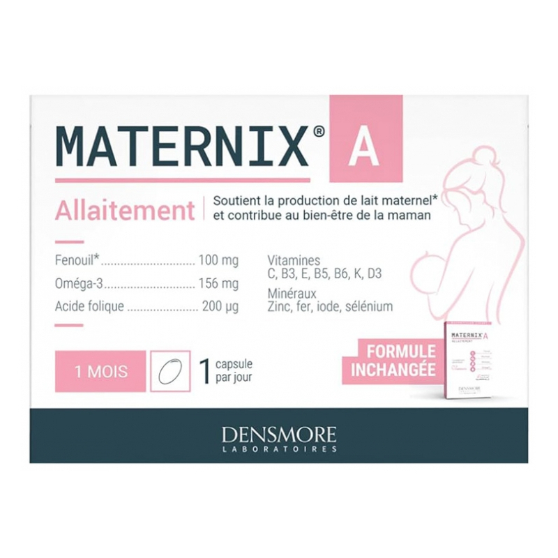 Densmore Maternix A Allaitement - 30 Capsules