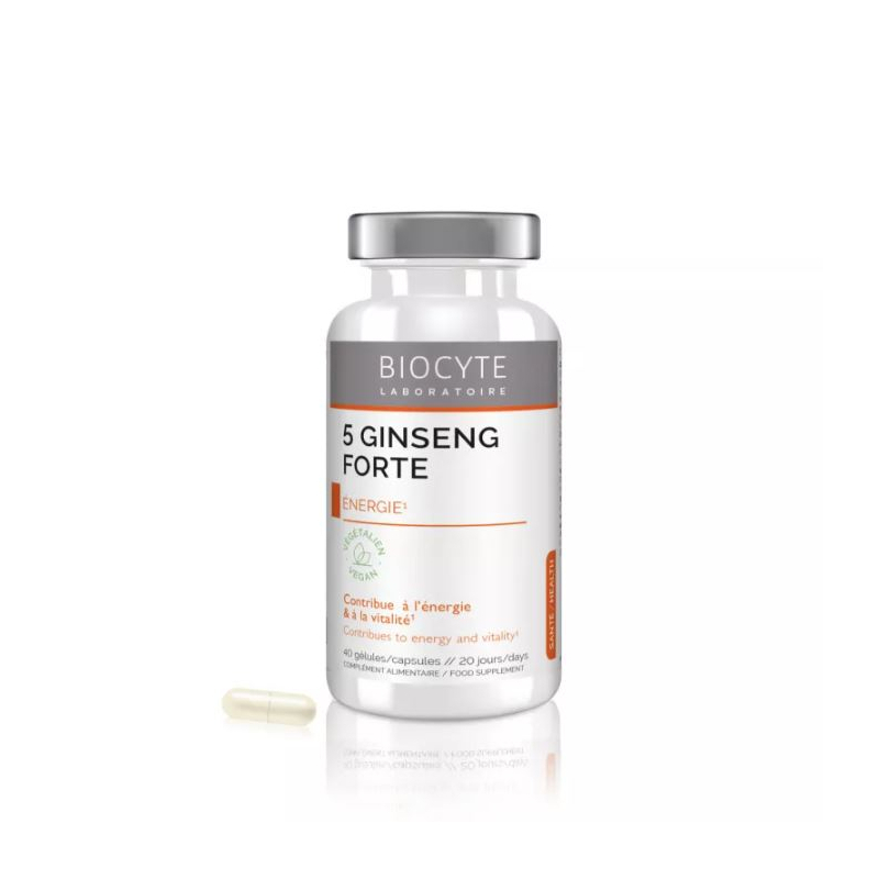 Biocyte 5 Ginseng Forte - 40 gélules