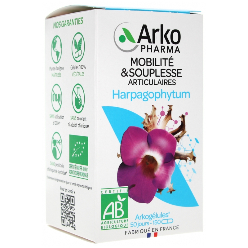 Arkopharma Arkogélules Harpagophytum Bio - 150 Gélules