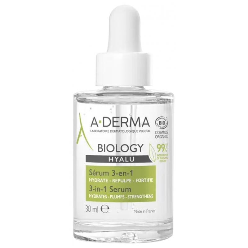 A-Derma Biology Hyalu Sérum 3en1 Bio - 30ml