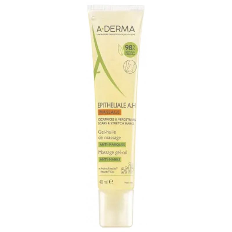  A-DERMA Epitheliale A.H Massage Gel-Huile de Massage - 40 ml